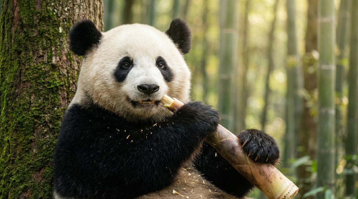 淫妻熊猫视频 - 国宝竹林午餐视频