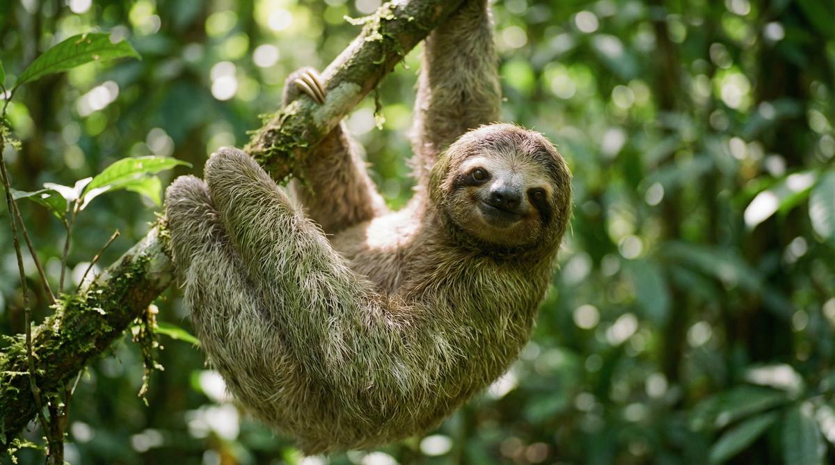 淫妻树懒视频 - 热带雨林慢生活视频