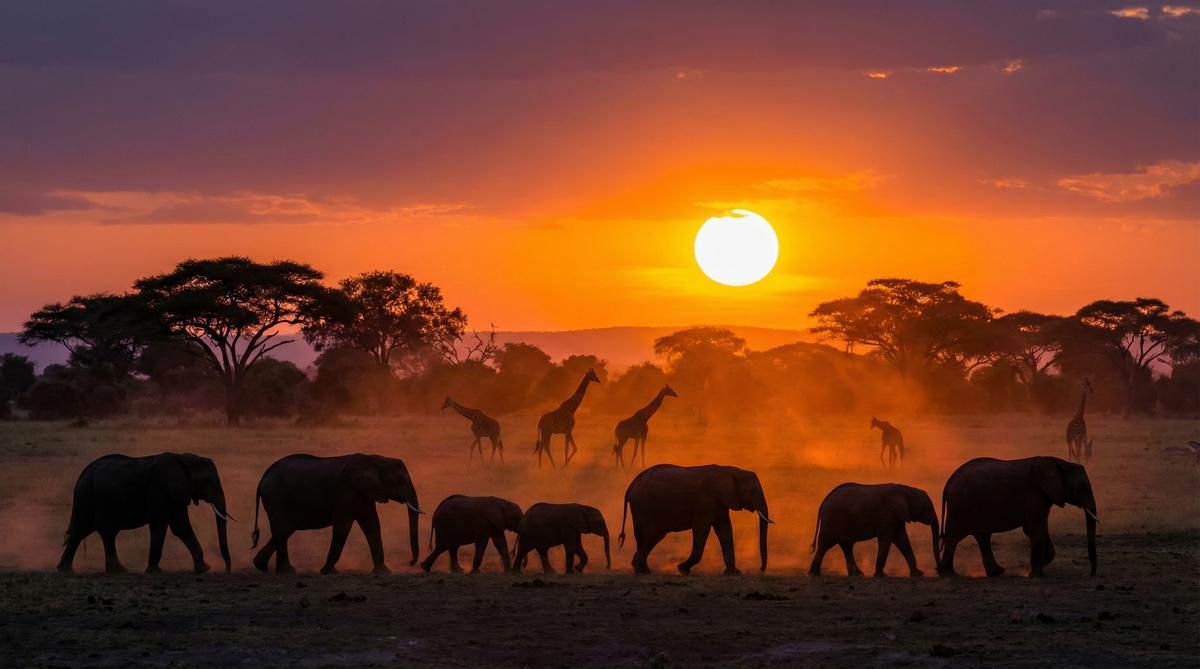 淫妻非洲野生动物视频 - 象群迁徙
